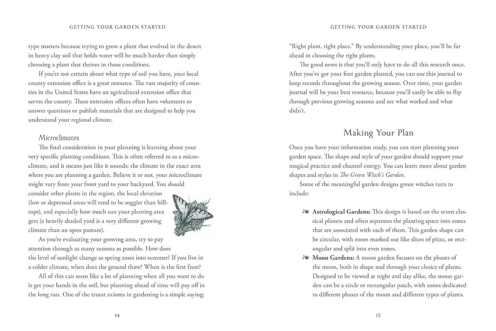 The Green Witch's Garden Journal