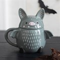 Cute Bat Lidded Mug
