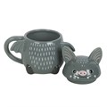 Cute Bat Lidded Mug