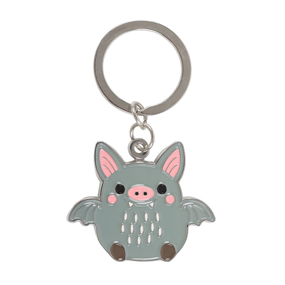 Adopt a Bat Enamel Keyring