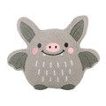 Cute Bat Boucle Cushion