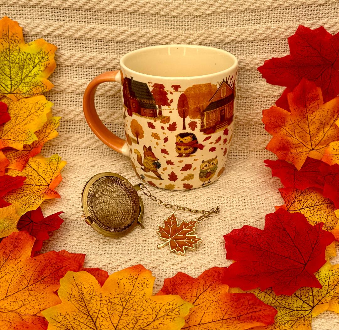 Creature Comforts Mug and Tea Strainer Set