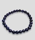 Blue Goldstone Crystal Bracelet - 6mm