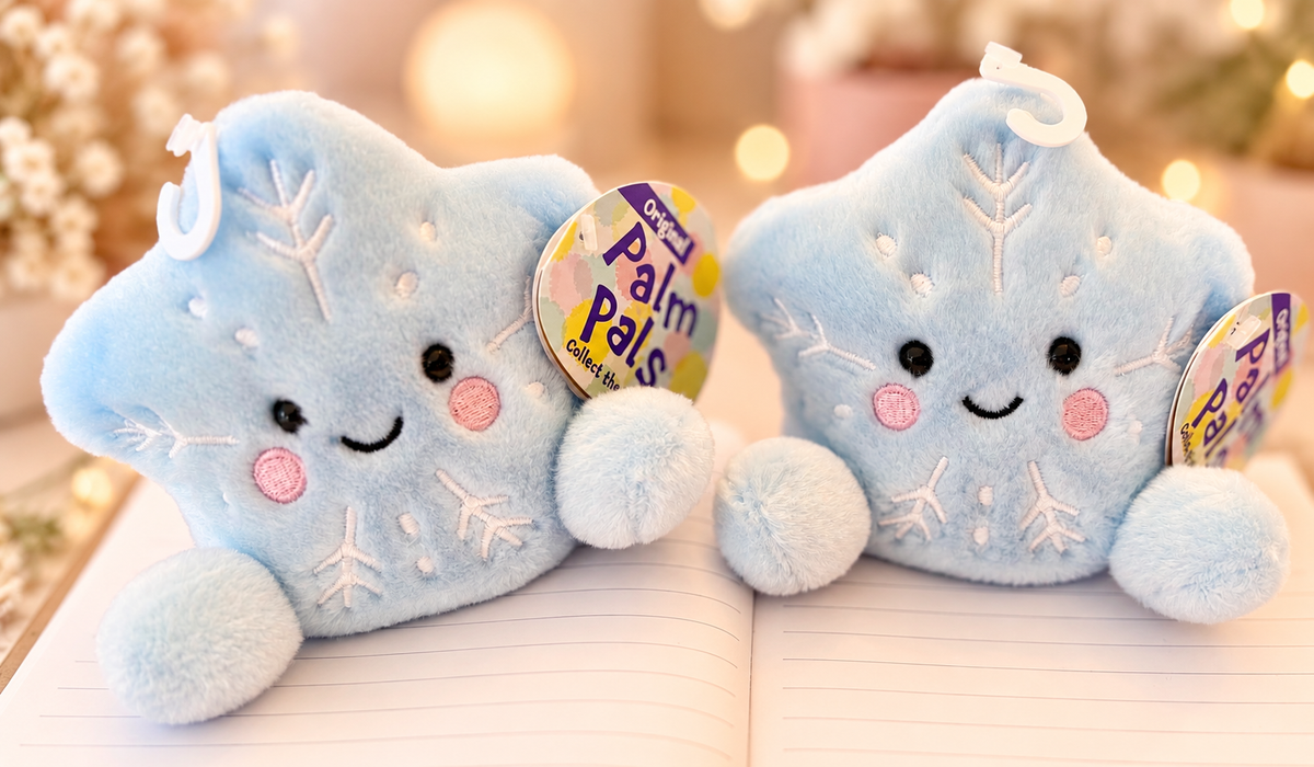 Palm Pals Frosty Snowflake Plush – 5 Inch Plush