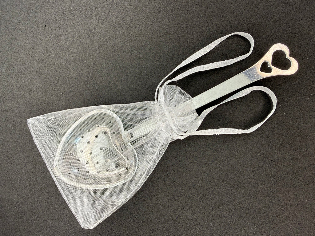 Heart Loose Leaf Tea Infuser with Chain or Handle