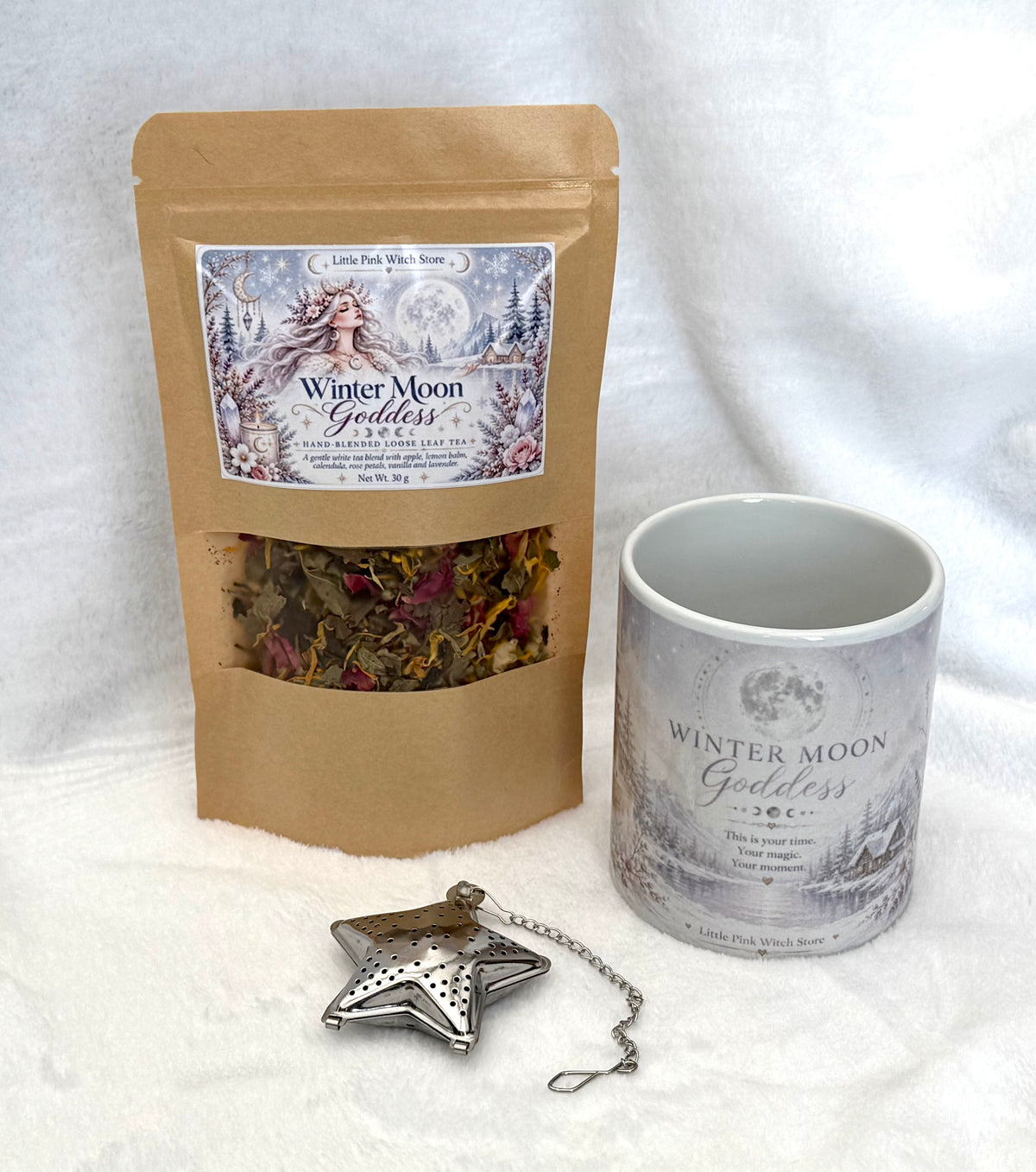 Winter Moon Goddess – Celestial Embrace Deluxe Gift Set