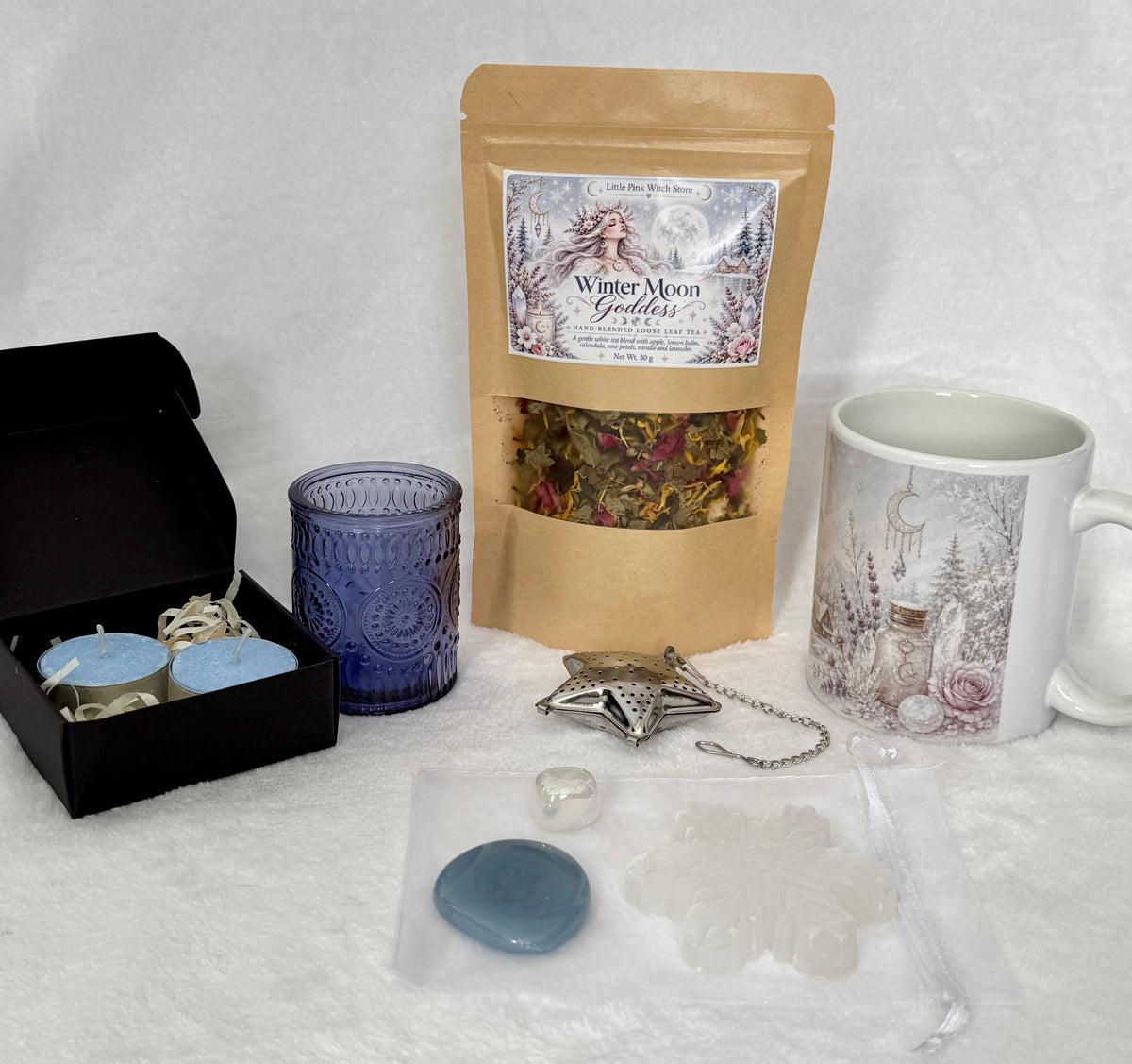 Winter Moon Goddess – Goddess Aura Gift Set