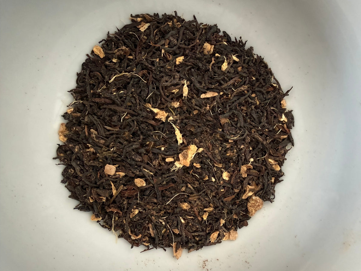 Wintering loose leaf black tea blend