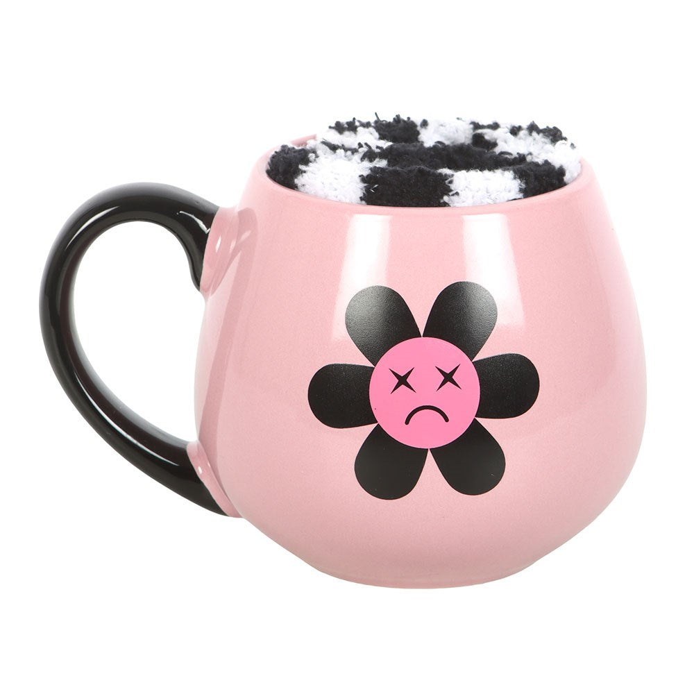 Sad Flower Mug & Socks Set