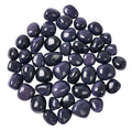 Blue Goldstone tumblestones – group view