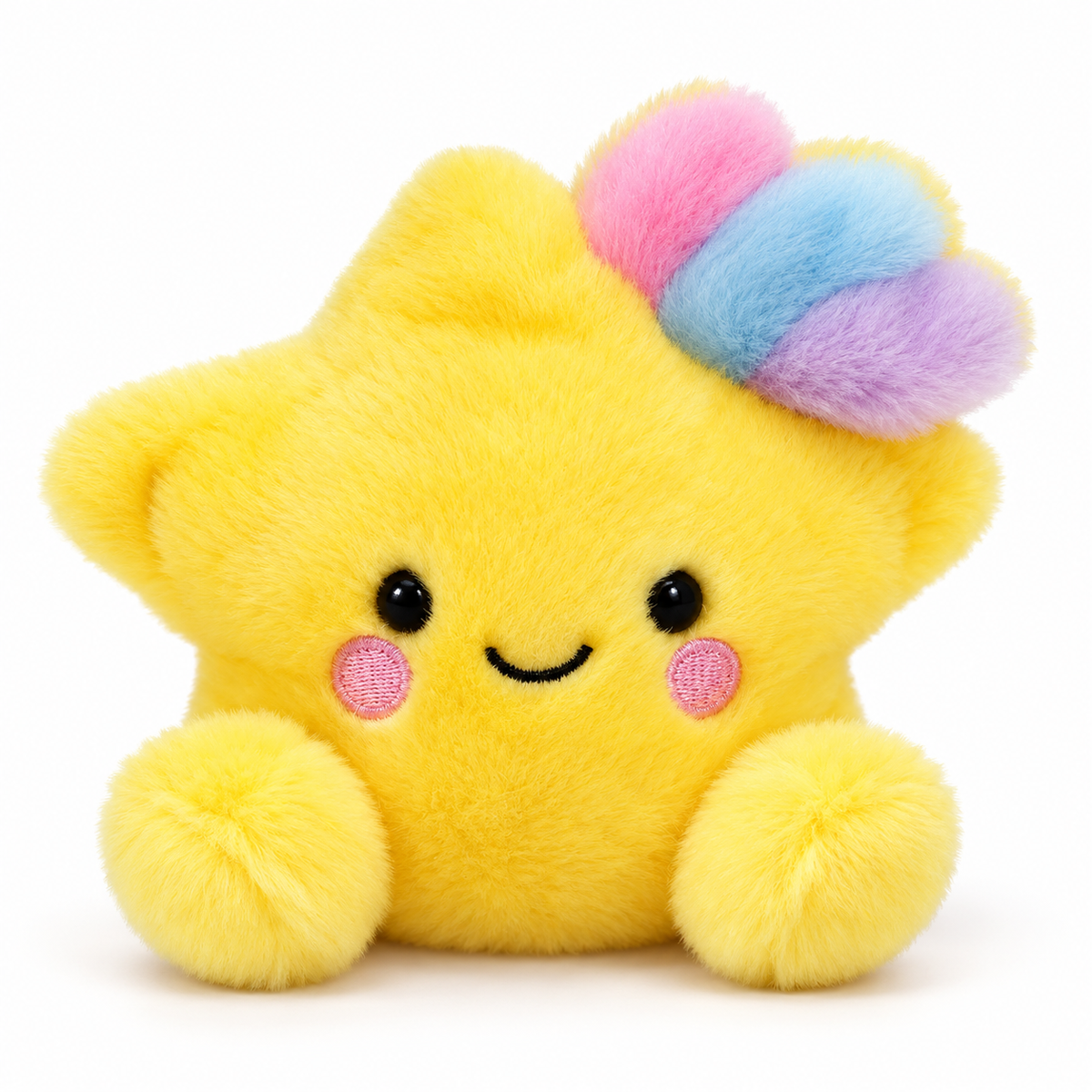 Aurora Palm Pals Pisces Shooting Star plush on bright white background